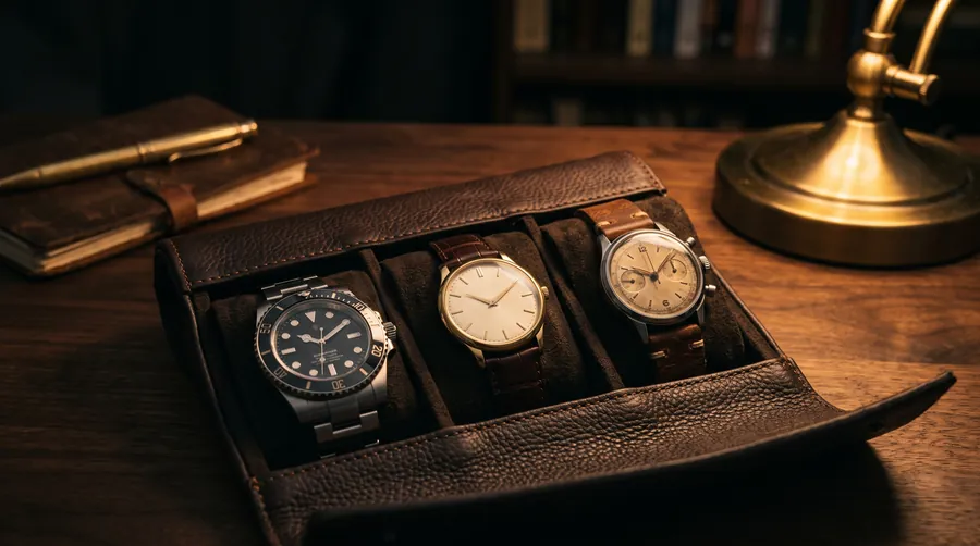 Cómo construir una colección de tres relojes